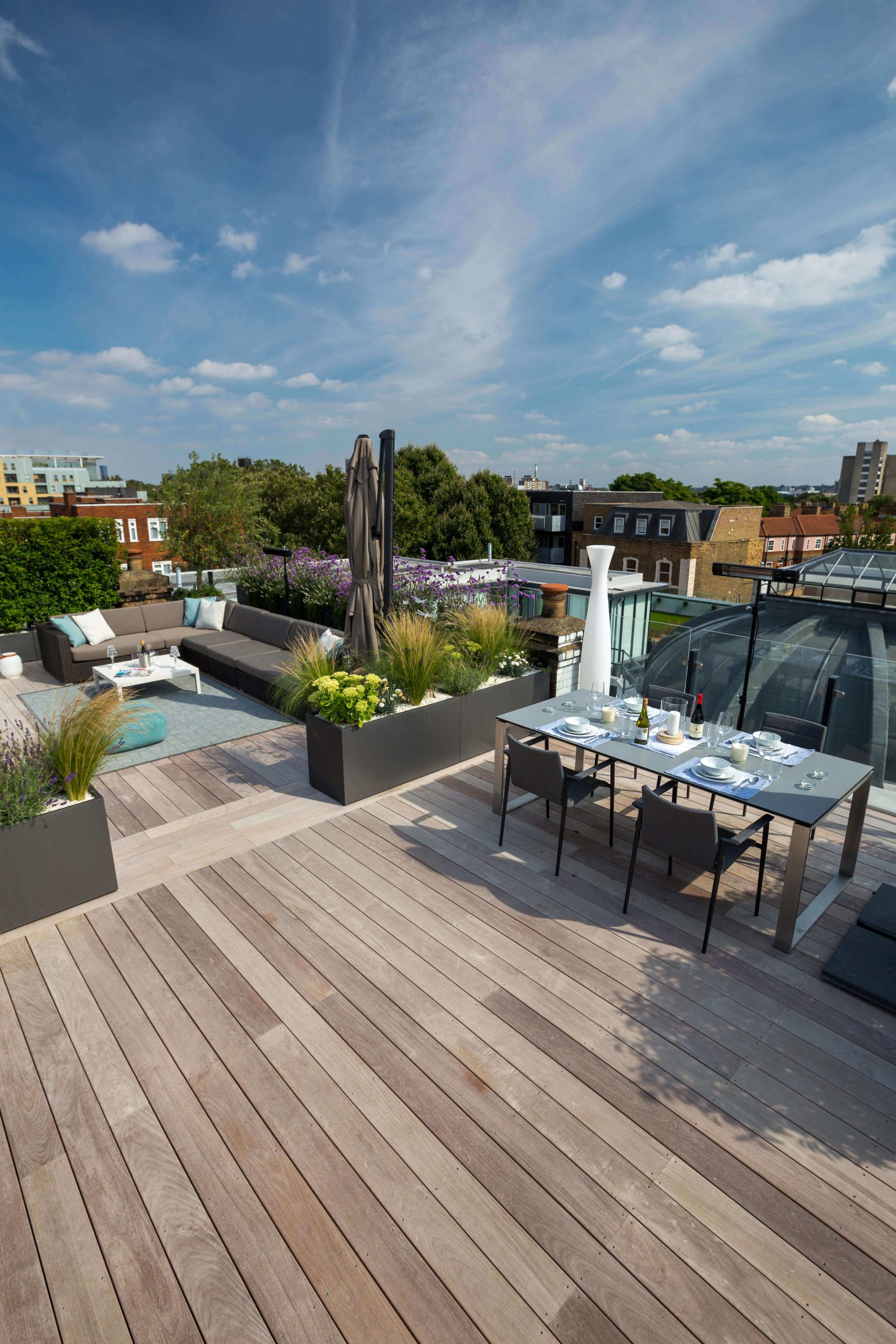 Roof Terrace Garden Builders Mitcham CR4